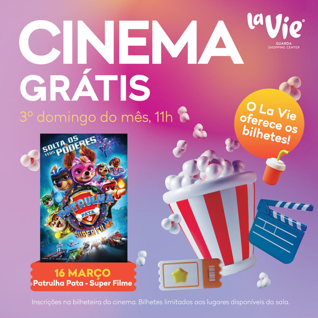 Cinema Grátis 16 Março