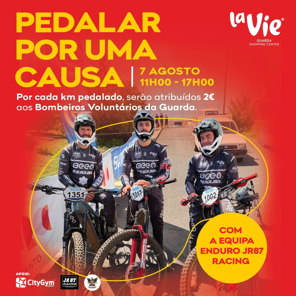 Evento Pedalar por uma causa - Agosto 2026